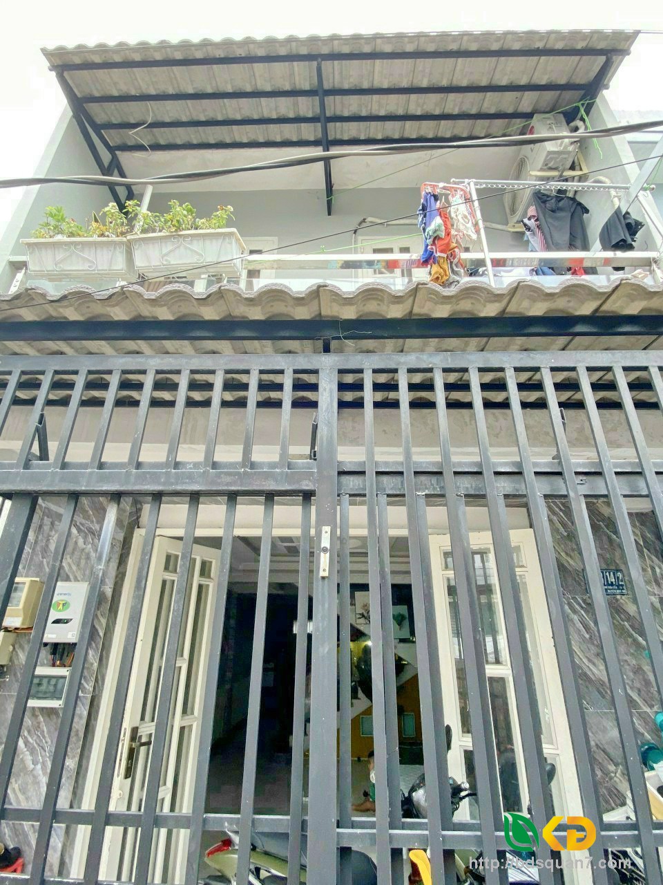 Bán nhà 1 lầu sổ riêng hẻm thông xã Phú Xuân thị trấn Nhà Bè